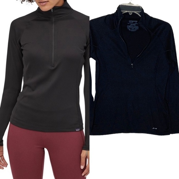 Patagonia black capilene 3 pullover sweatshirt. Long sleeves. Size XS - Picture 1 of 6